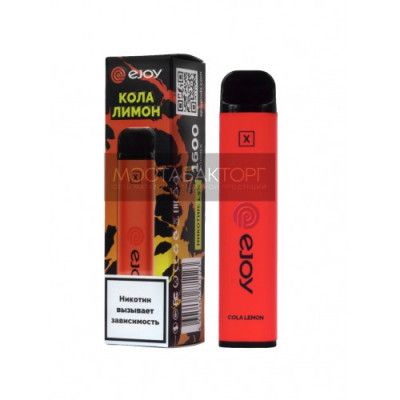 Электронная сигарета Ejoy X Кола Лимон на 1600 затяжек